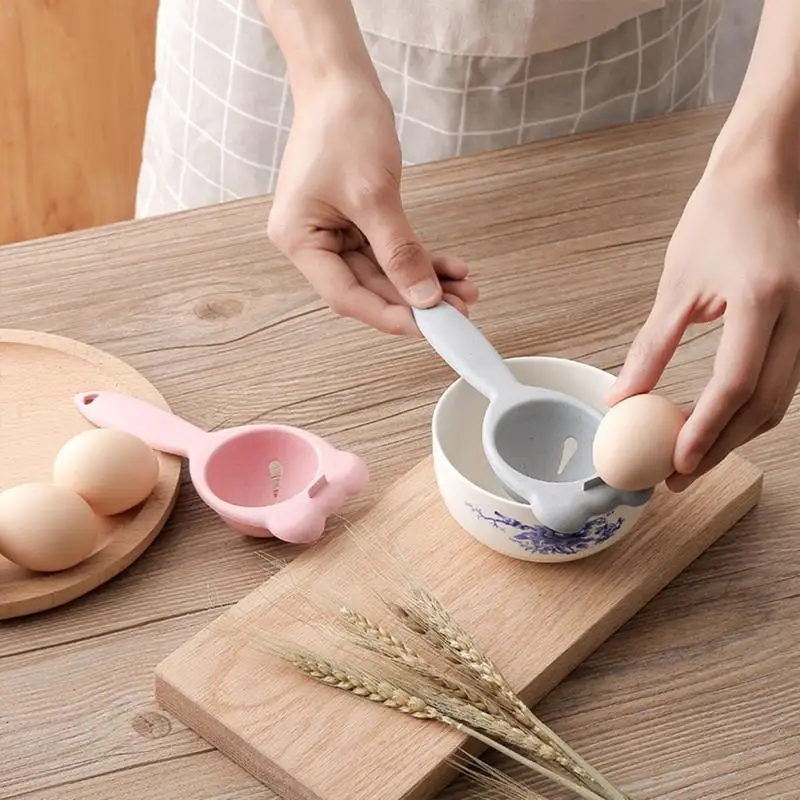 Stem Egg Separator Protein Separation White And Yolk Filter Kitchen Baking Separator Tool