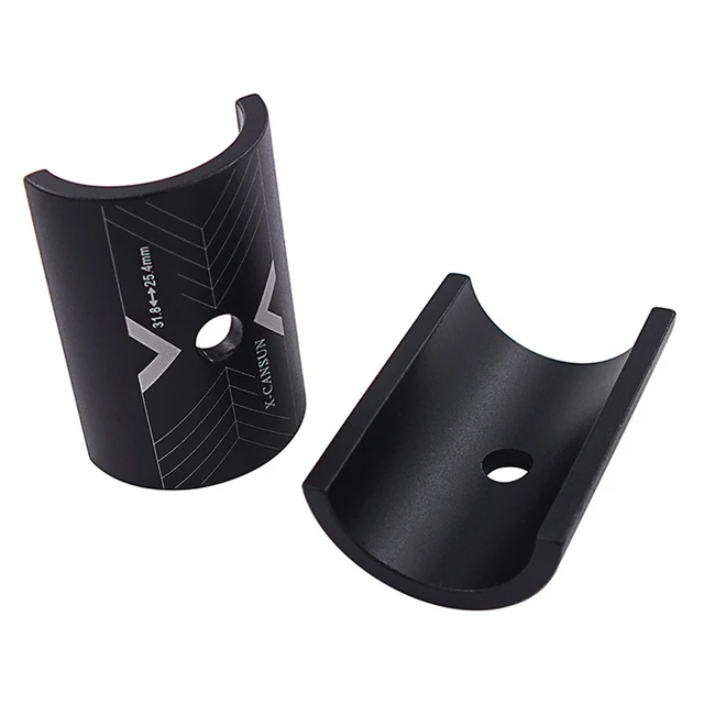 Spaziatore Manubrio Bici WeddHuis - Adattatore Da 25.4mm A 31.8mm, Lega Alluminio, Universale - Foto 7