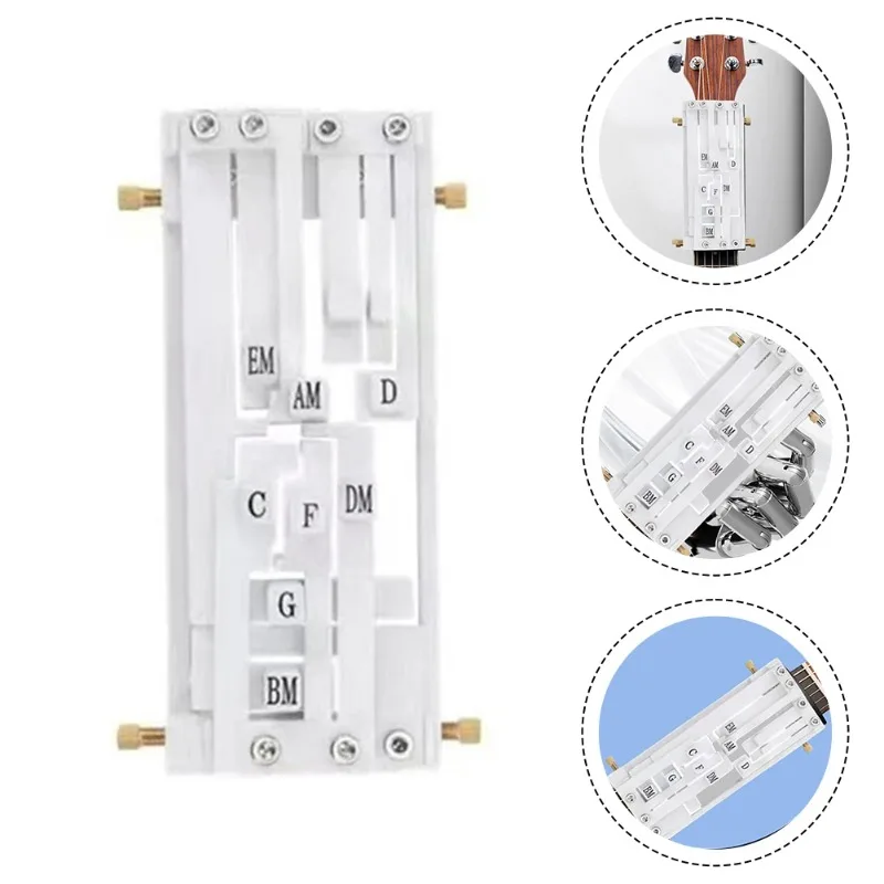 A Must-have Learning Accessory for Beginners, Guitar Chord Press, Portable One Key Chord Aid Tool, Suitable for Beginners