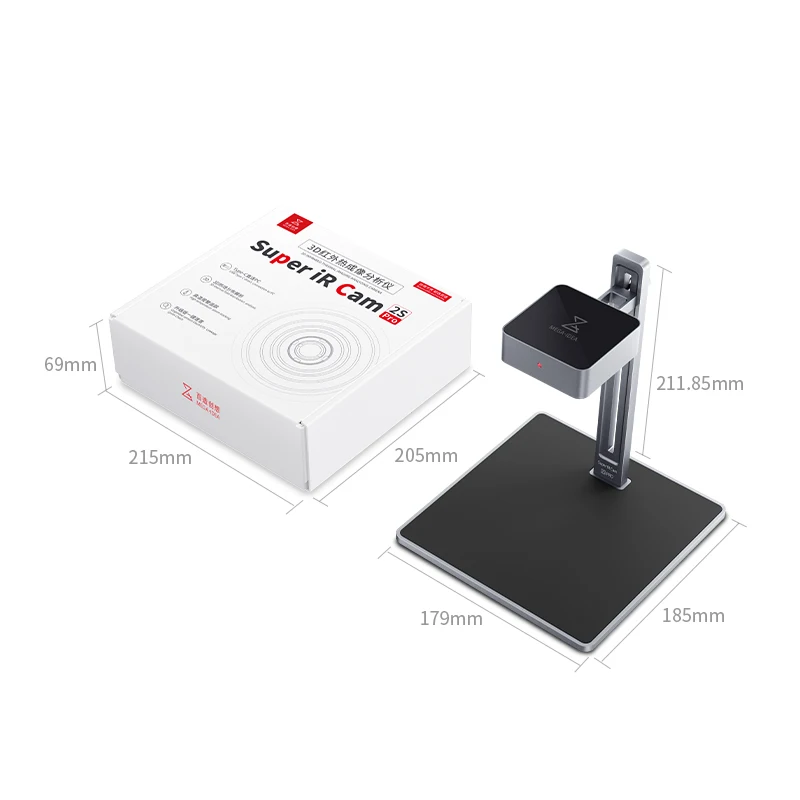 Qianli MEGA-IDEA Super IR Cam 2S pro 3D PCB Short Circuit Quick Diagnosis Motherboard Infrared Thermal Imaging Analyzing Camera