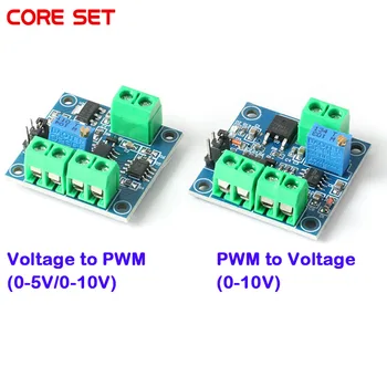 Nuovo modulo scheda convertitore di tensione da PWM a convertitore di tensione da 0-10KHz a 0-10V 0-10V a 0-10KHz modulo convertitore