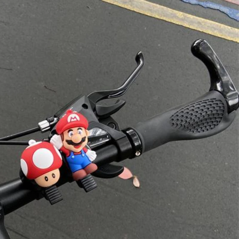 Campanello Bici Manopole E Campanello Per Bici Bambini - Antiscivolo, Suono Chiaro, Per Bici E Scooter Manopole Campanello Bici Bambini Antiscivolo - Foto 9