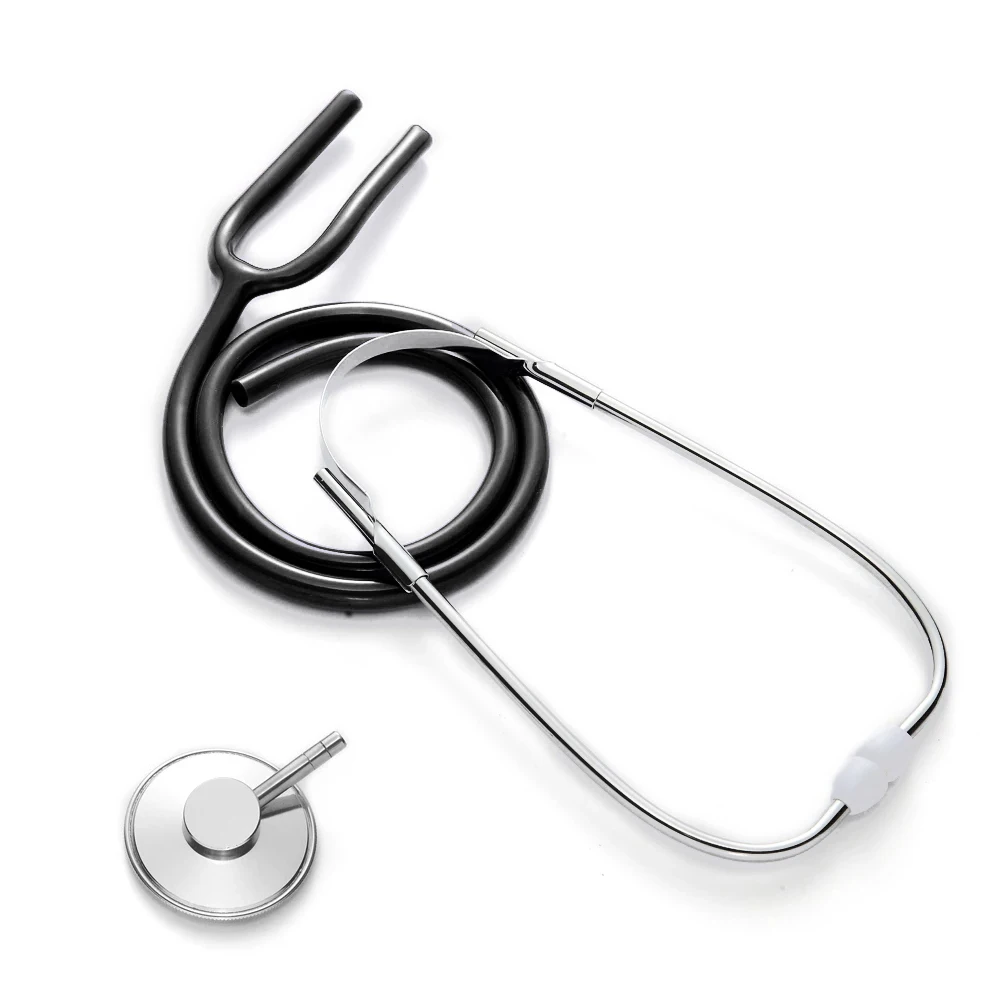 Portable Single Head Home Stethoscope for Doctor Student Vet Nurse