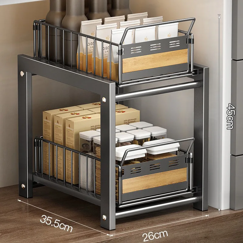 Kitchen Sink Storage Holders Multi-functional Stand Bowls Plates Kitchen items Rack Accessories Space-Saving Kitchen Organizer