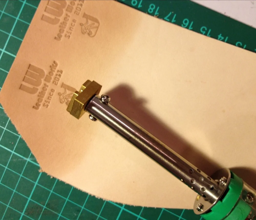 herramientas de estampado para máquina de estampado de papel de aluminio caliente ranura en T Longan Craft Letras de sello de cuero molde flexible para estampado de letras 