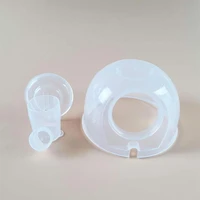 W3JF Breast Attachment Efficient Milk Collector Cup Silicone for Nursing Parents 1