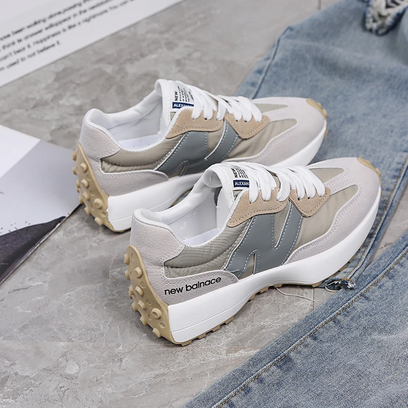 2025 Ble and Versatile Running Forrest Gump Women's Shoes, Thick Sole, Shock-absorbing, Wear-resistant Casual Sports Shoes - Image 2