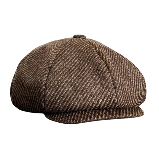 Béret Newsboy En Velours Côtelé Pour Femme, élégant, Confortable