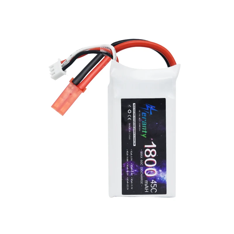 Bateri LiPo 7.4V 1500-1800mAh për RC - Set me 1 copë