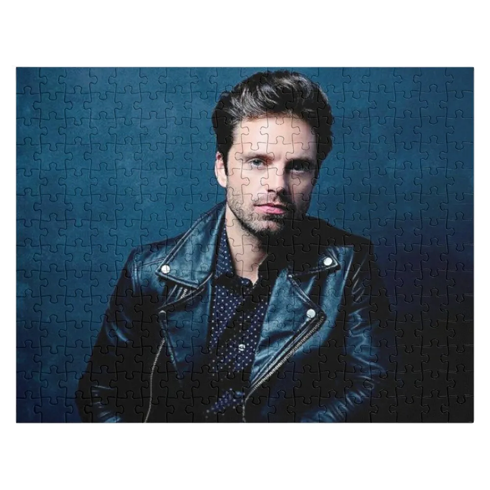 

Sebastian Stan Jigsaw Puzzle Wood Puzzles For Adults Personalized Gift Ideas Customized Puzzles For Kids