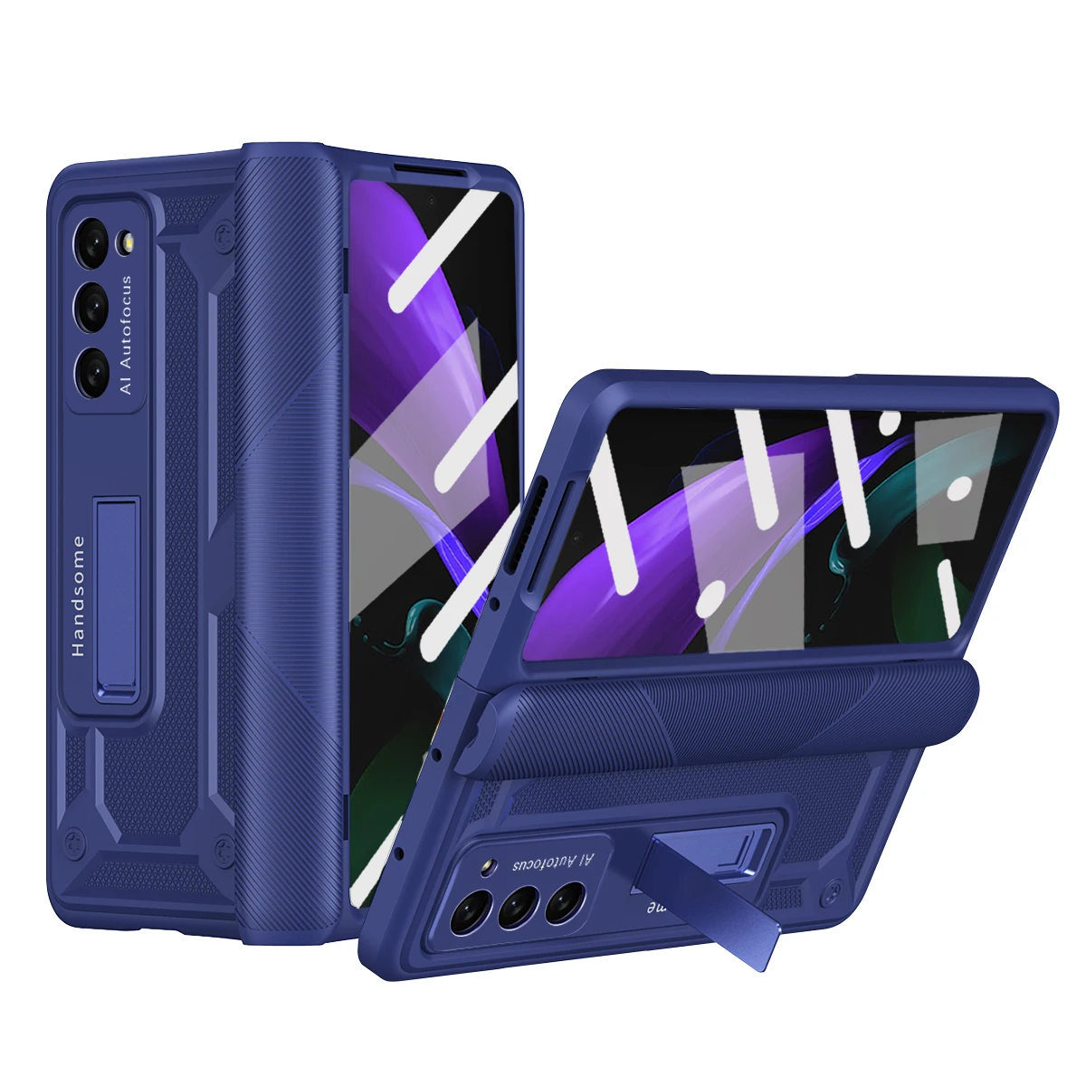 

Fall Protection Armor Case for Samsung Galaxy Z Fold 4 3 5G Fold3 Fold4 Fold2 Fold5 Fold 5 2 Zfold3 Glass Film Phone Cover