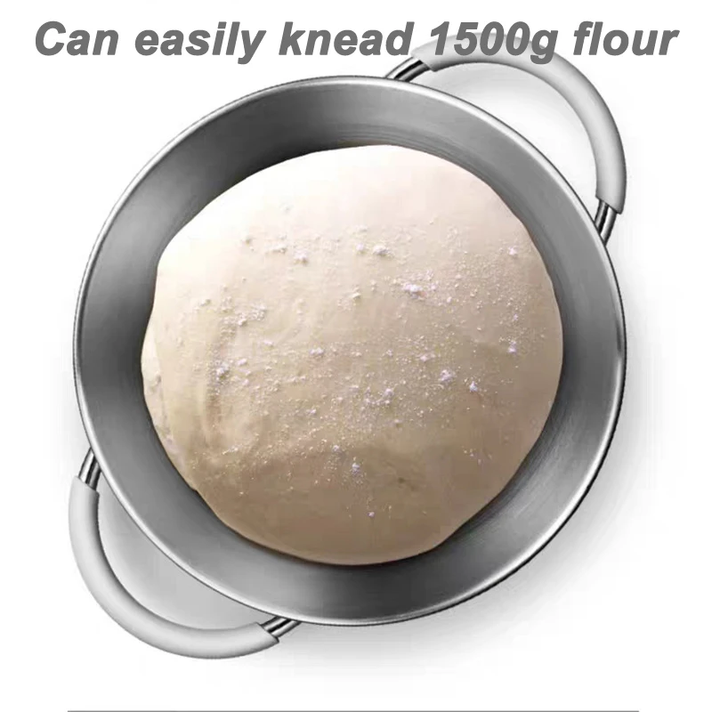 ALTAIRIBN Tilt-Head Electric Stand Mixer Professional Grade Chef Machine 7L 800W 304 Stainless Steel/1300-1600RMP With 6 Speeds