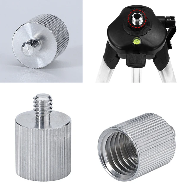 Lot De 8 Adaptateurs à Vis De Icro 5/8 Feelle Vers 1/4 âle Et 5/8 Feelle Vers 3/8 âle Pour