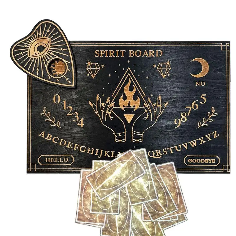 

Pendulum Board For Divination Wood Decision Maker Message Planchette With Letters And Numbers Witch Supplies For Spirit