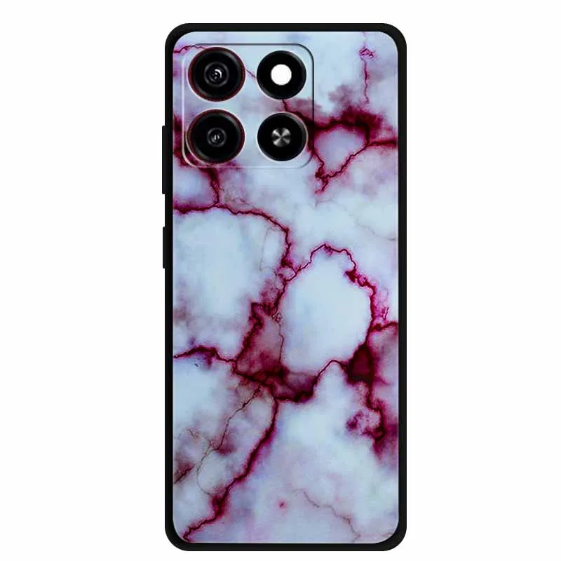 Marble Astronaut Shockproof TPU Soft Silicone Phone Case - 6.75