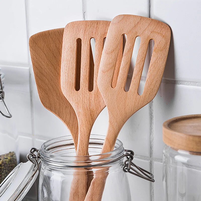 Spatule en Bois Professionnelle - Spatules et pelles de Cuisine