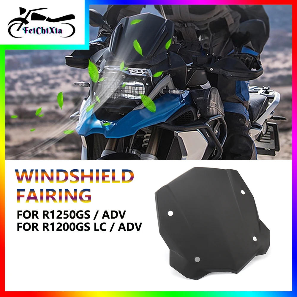 

Motorcycle Patterned Windshield For BMW R1250GS Adventure R 1250 GS ADV R 1200 GS LC ADV R1200GS LC ADVENTURE Accessories