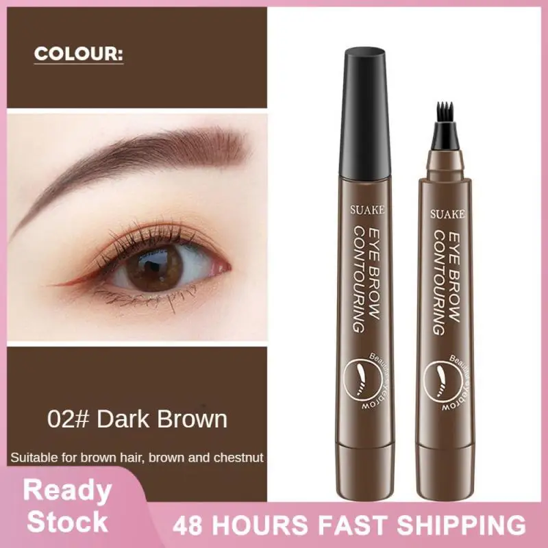 

Eyebrow Pencil Ease Of Use Natural Smooth The Root Is Clear Four-headed Eyebrow Pencil Liquid Eyebrow Pencil Stereo Smooth Water