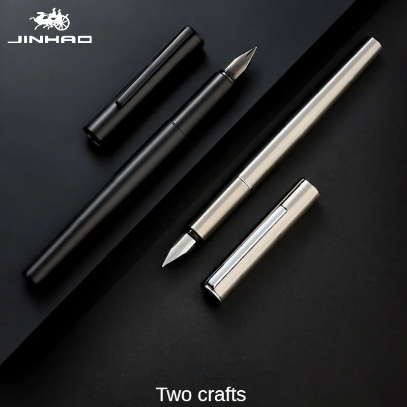 

Ручка перьевая JINHAO 35, стальная, с наконечником EF/ F, PK 9019
