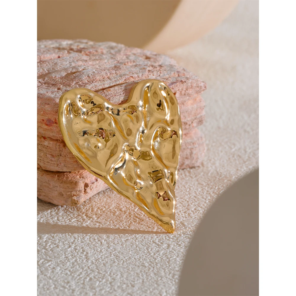 Yhpup Brooch Pin Jewelry 18K PVD Plated
