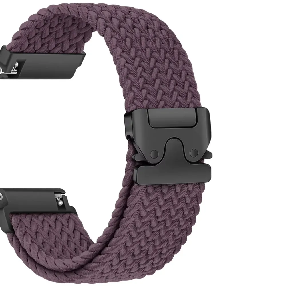 20 ミリメートル/22 ミリメートル時計ストラップ Amazfit GTS 4/2/2e/3/GTS2 ミニ/GTR/4/2/プロ/GTR2/ストラトスパラシュートナイロンブレスレット Amazfit bip 6 5 バンド