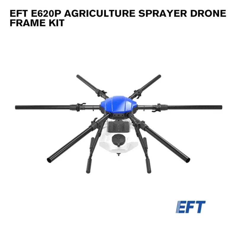 EFT E620P 농업용 분무기 프레임 키트, 20L 물 탱크, 6 축 접이식, Hobbywing X9 모터 호환