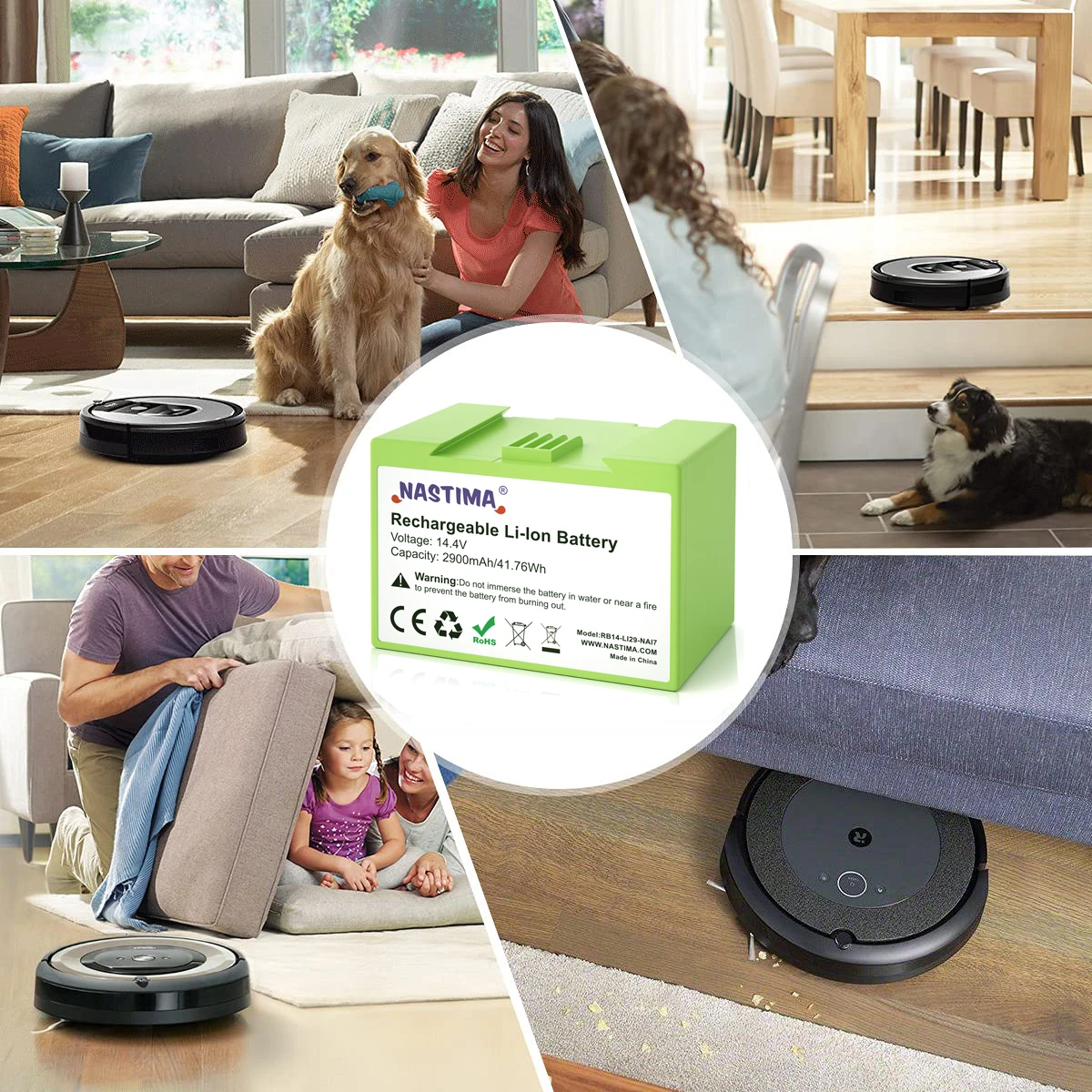 Batterie iRobot Roomba ACC245 - Achat & prix