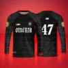 Omerta Boxing 47 Fans Jersey Motorcycle Off-Road Racing Men Women Long Sleeve Jersey Sports Casual Unisex Tees Tops Kids T-shirt 1
