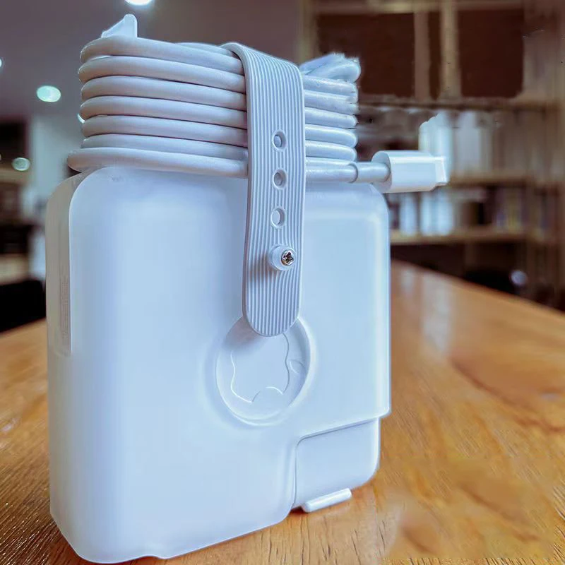 Estojo Protetor de Carregador Estojo Organizador de Cabo Carregador para Macbook Air Pro 11 12 13 14 15 Organizador de Cabo de Viagem Fino Macio de 16 Polegadas