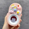 Automatic Toothpaste Dispenser Dustproof Wall Mounted Dental Cream Dispenser Punch Free Plastic Detachable Bathroom Accessories 5