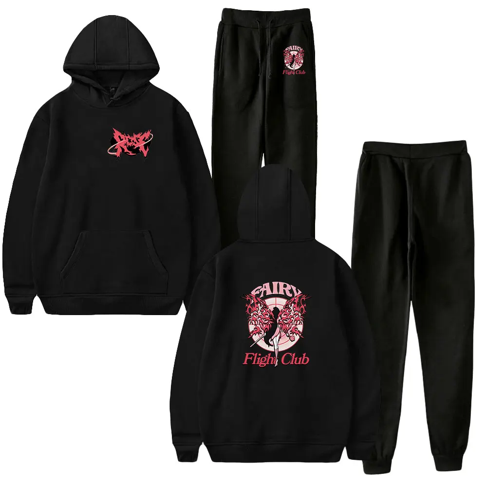 

Hannahxxrose Dream SMP Hoodie Jogger Pants Two Piece Set Sweatshirts+Sweatpants 2023 Harajuku Streetwear Women Men's Set