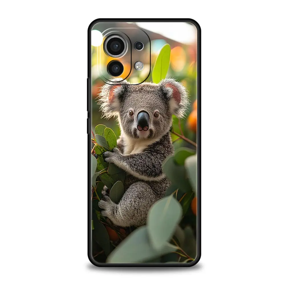 Koala Design Soft TPU Phone Case Cover