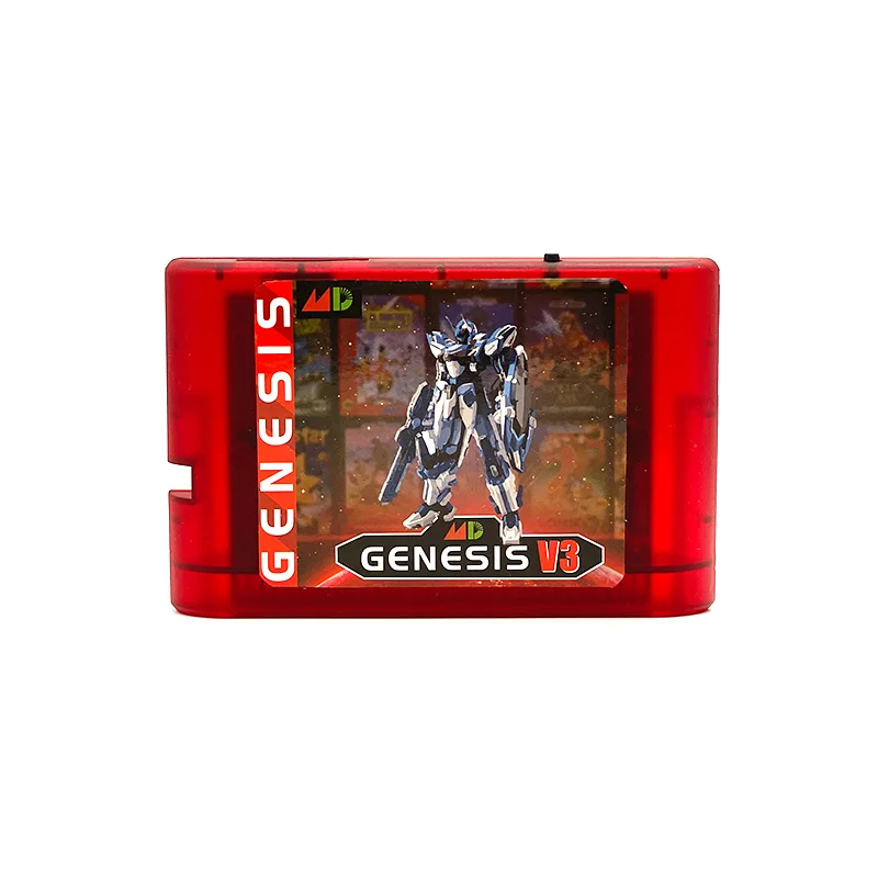 Pack Sega Mega Drive RGB (1600-09) – Console + Accessoires Orig. + Cartouche MD V3 Pro