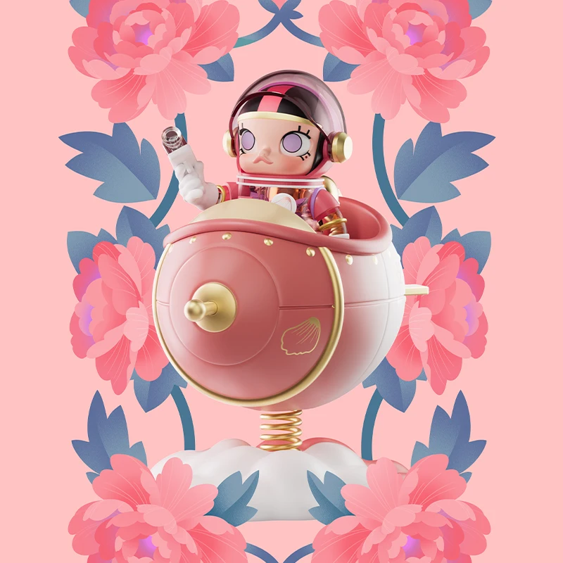 MEGA SPACE MOLLY 100% Blooming Peony牡丹 MEGA SPACE MOLLY 100% Blooming Series Peony Figure – WHOOPEA