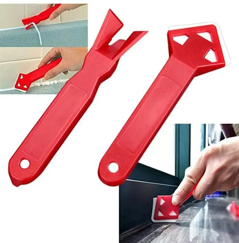 Practical Floor Cleaner Tile Cleaner Surface Glue Residue Spatula Mini Caulk Removal Tool Hand Tool Scraper Utility Tool 6