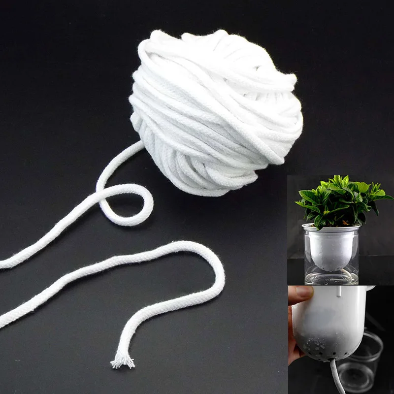 Self Watering Cotton Wick Rope 3mm 4mm 5mm Automatic Slow Release