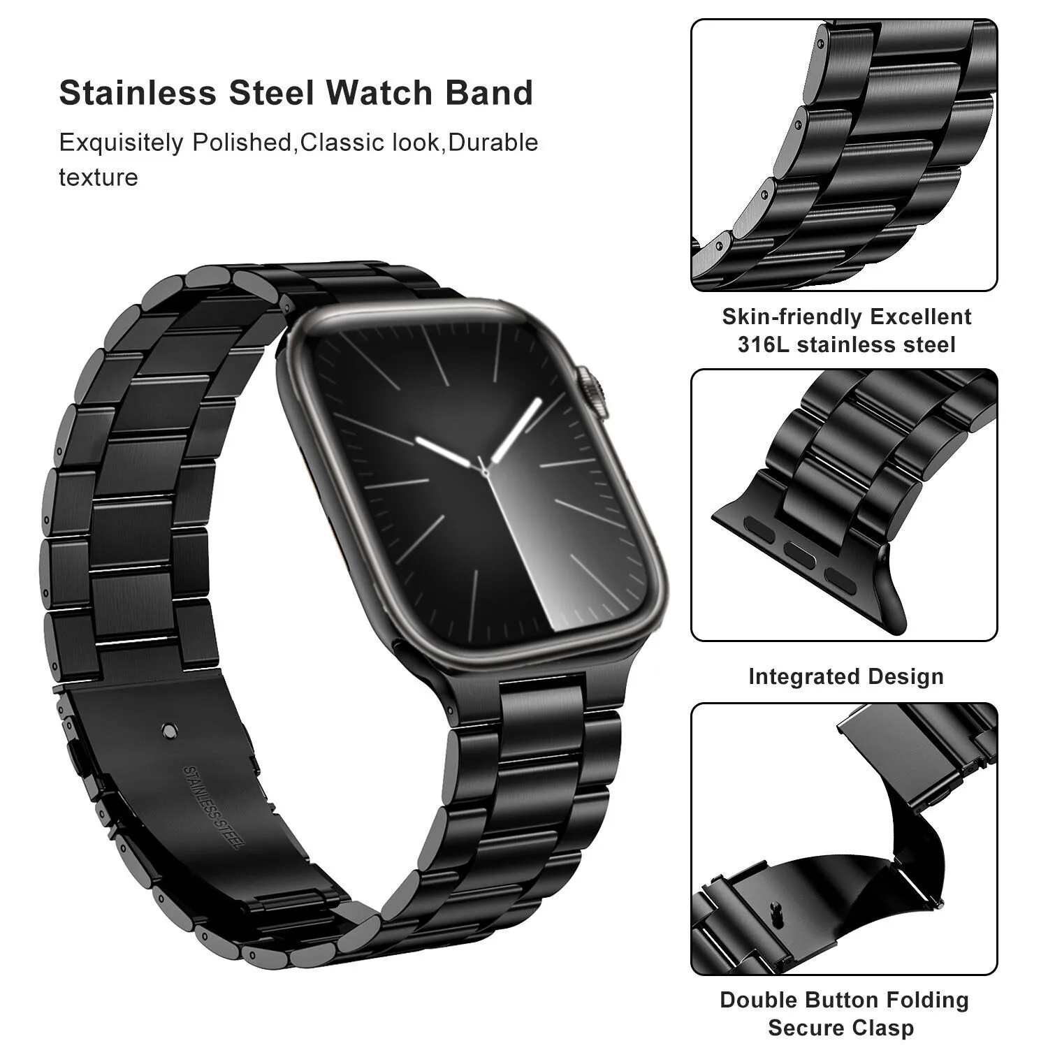 Elegant Stainless Steel Bracelet