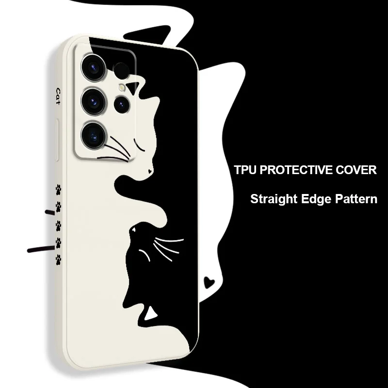 Adorable Hug Cat Phone Case Cover
