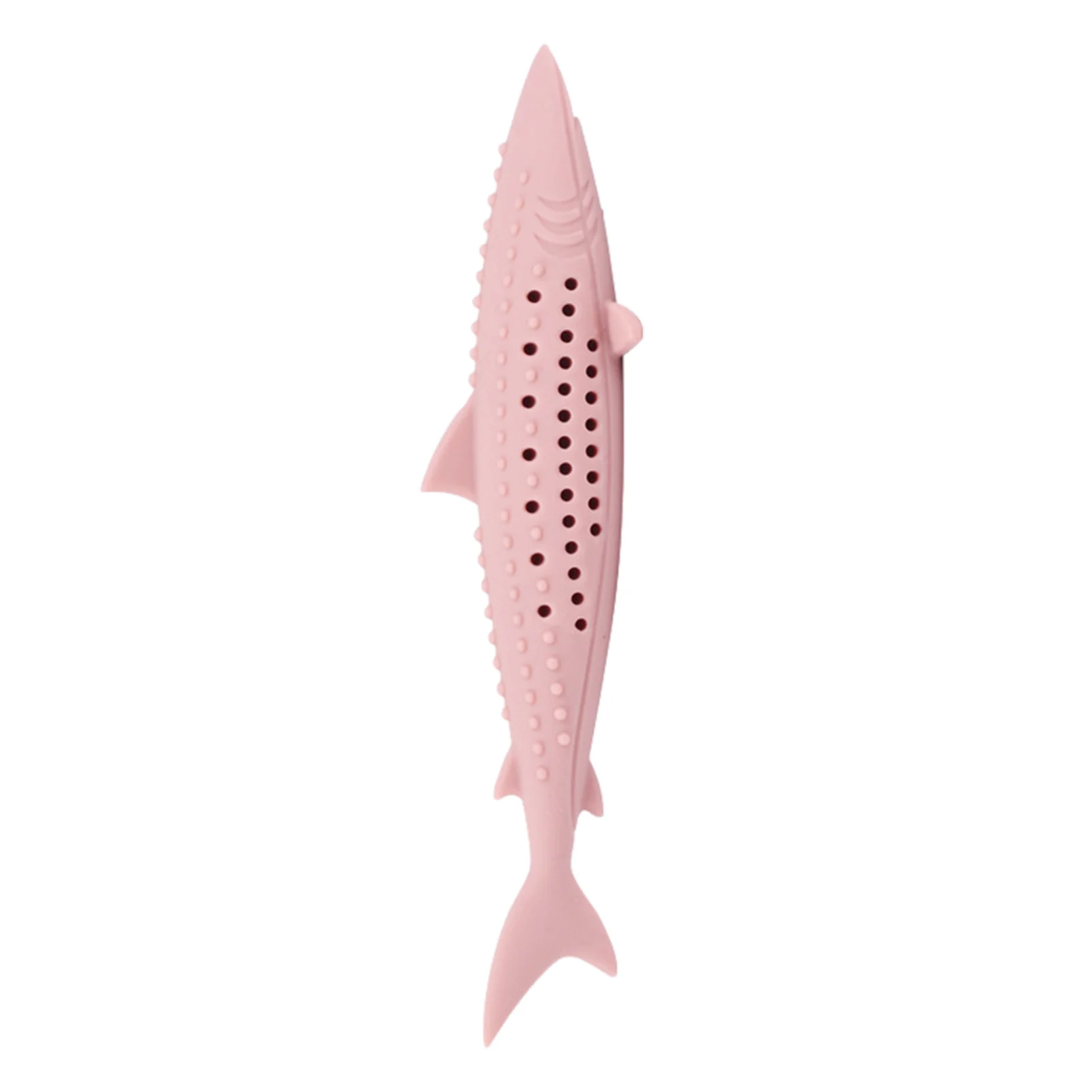 Silicone Mint Fish Cat Toy Pet Catnip Soft Clean Teeth Toothbrush Chew Cats Toys Molar Stick Teeth Cleaning Kitten Pet Products 