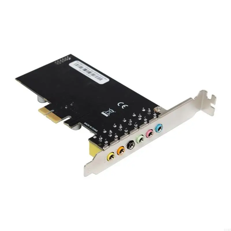 플러그 플레이 ST117 PCIe 사운드 카드 CM6212 5.1/7.1 게임용 헤드폰 용 DSP 프로세서가있는 7.1CH 드라이버 필요 없음 H8WD