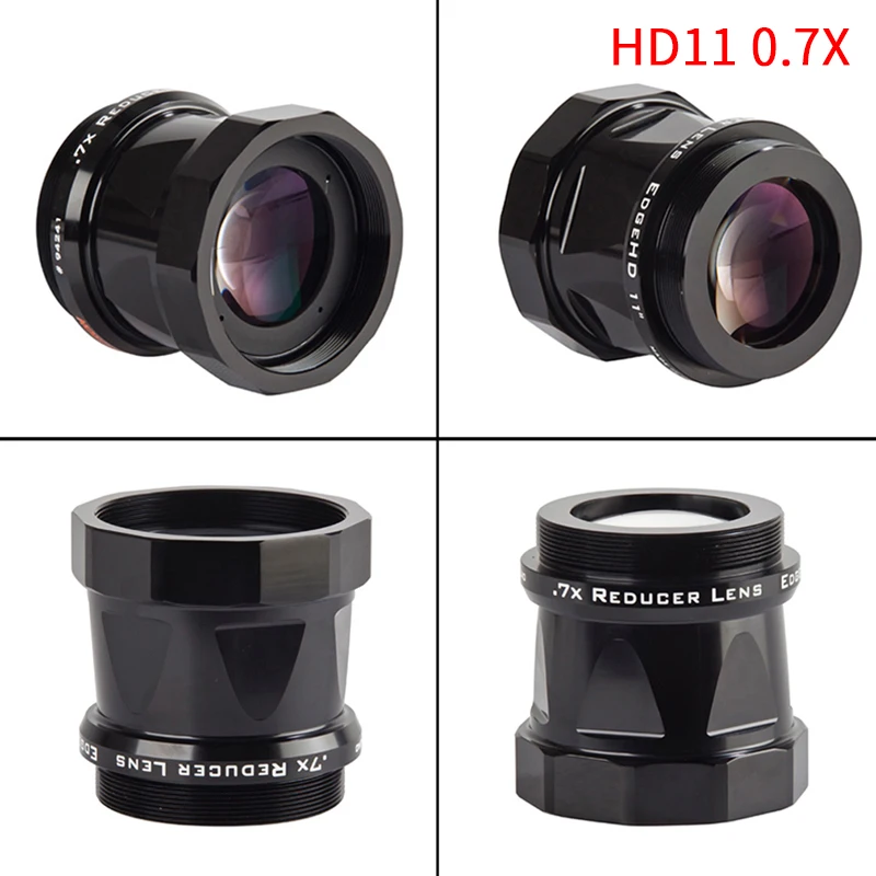Celestron 0.7x Reduction Lens 43% Wider Fov For Edgehd 800/C8hd8 ;/C11hd11;/C14hd14 ;Edgehd Optical Tube #94242