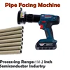 Ghion Chion High precision tube squaring machine thin-walled ss orbital welding accessory for semiconductor industry 1