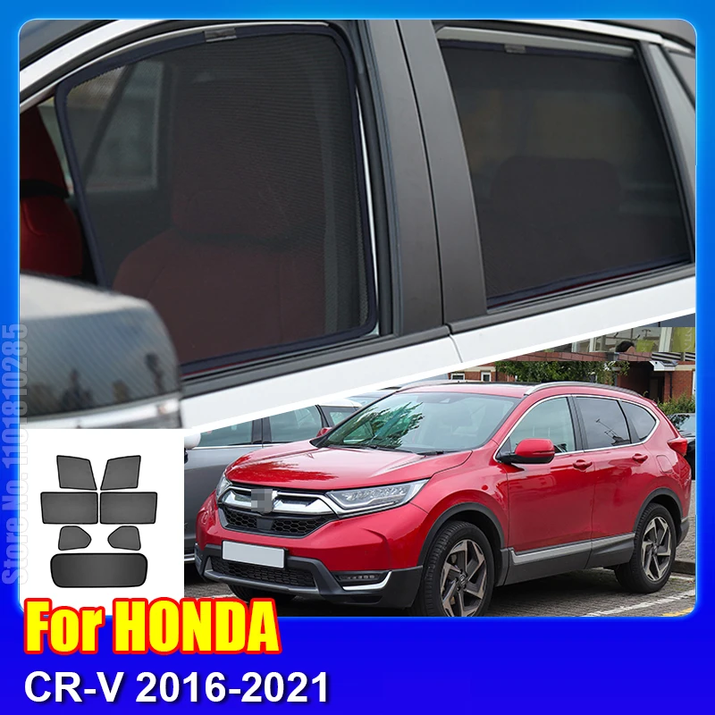 

For Honda CR-V Fifth-generation V CRV 2016-2021 Car Window SunShade Shield Front Windshield Rear Side Curtain Sun Shade Visor