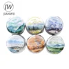 JIANWU 30mm*200cm To The Mountains and  Sea Series Vintage Landscaping Collage Material PET Tape Creative DIY Journal Stationery 5