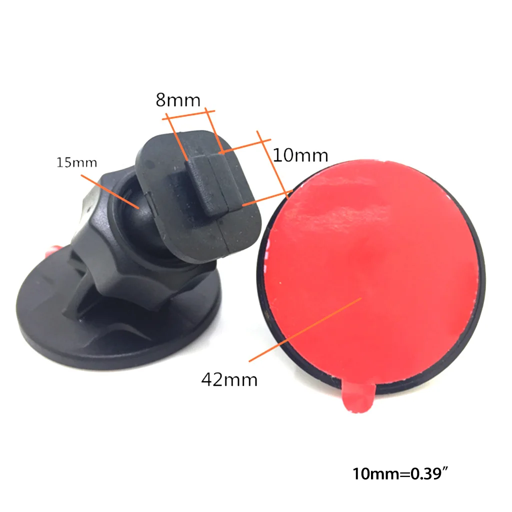 Versatile T-Shaped Dashboard Mount with Adhesive Base