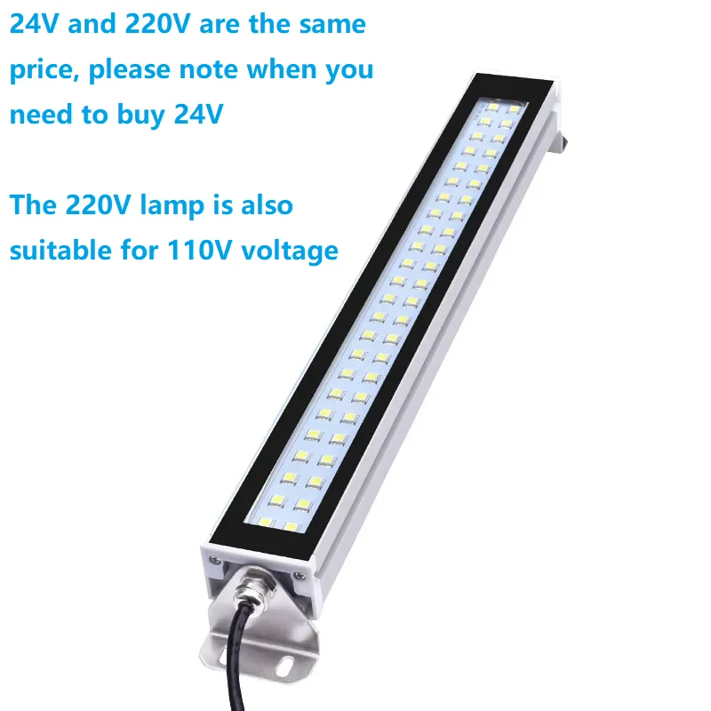 Lampada LED Da Lavoro 24V IP67 - Impermeabile, Per Macchine CNC E Officina - Foto 9