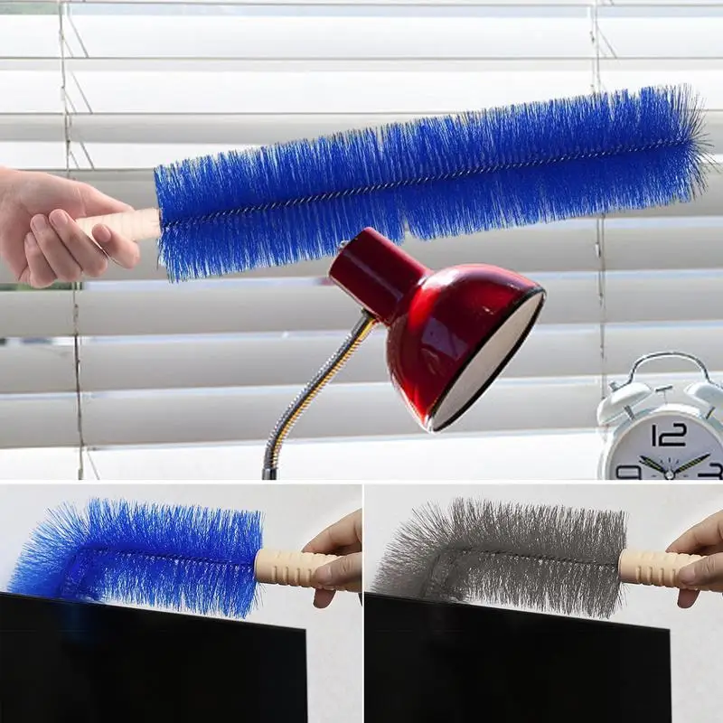 Microfiber Duster Portable Innovative Dust Removal Good Grip Microfiber Washable Multiuse Cleaning Tool For Household Cleaning