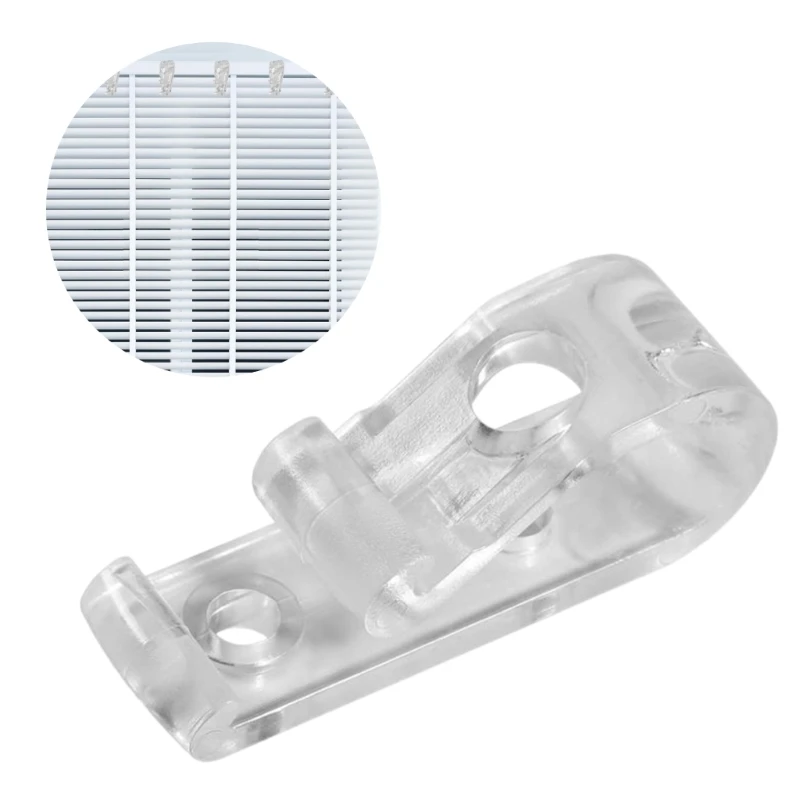 Clear Blind Cord Holder Roller Shade Safety Chain Retainer Cord Guide Fixation Hook for Blinds Beaded Chain Clip R7UB