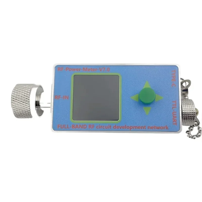 RF Power Meter N-type V7 10GHZ TYPE-C Communication Data Export Power Detector Serial Communication