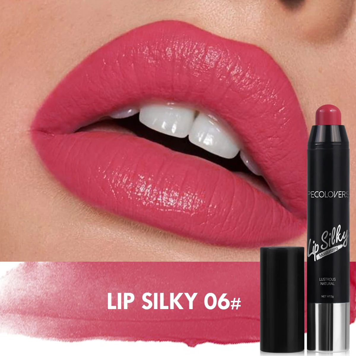 thumbnail image 1 of Brighten Lip Lipstick Moisturizing Water Light Solid Lip Gloss Glass Tea Russet Lip Glaze Tint Makeup Cosmetics Beauty, 1 of 5
